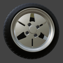 Advan YH wheels 1/64 JDM 3d model