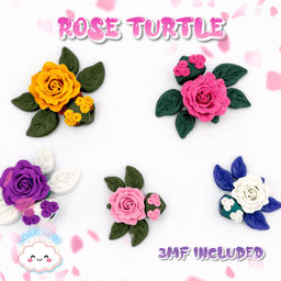 Rose Turtle 3d model