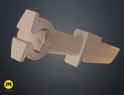 Titus Combat Knife - Secret Level 3d model