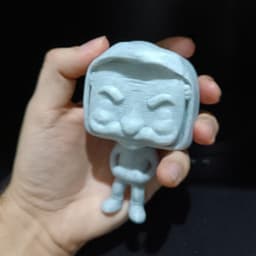 Funko pop MR Robot Masked 3d model