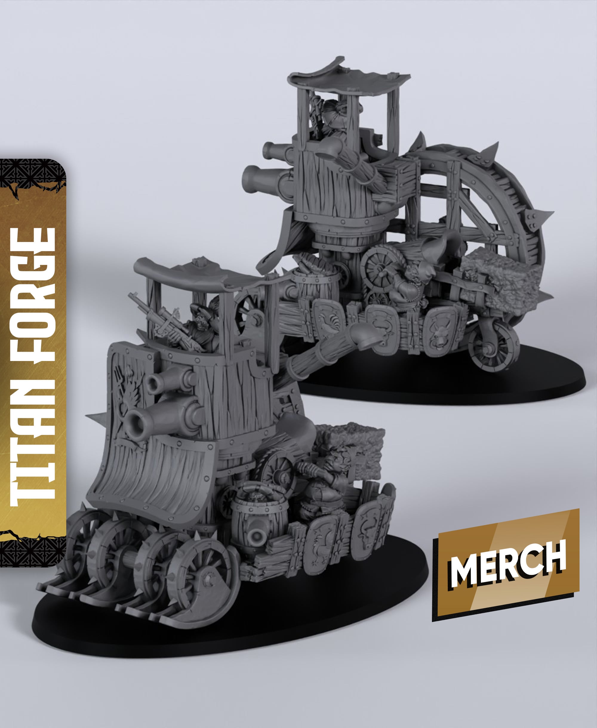 Halfling Battle Harvester 3d model