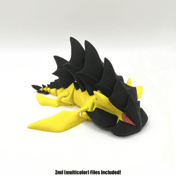Valorant Thrash Flexi Articulated Toy Videogame Multicolored 3mf 3d model