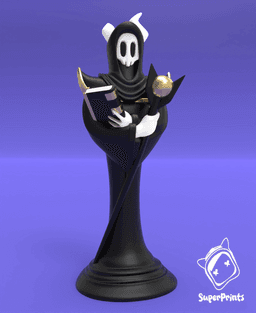 Lich - Easy Multicolor FDM RPG Minis (No supports) 3d model