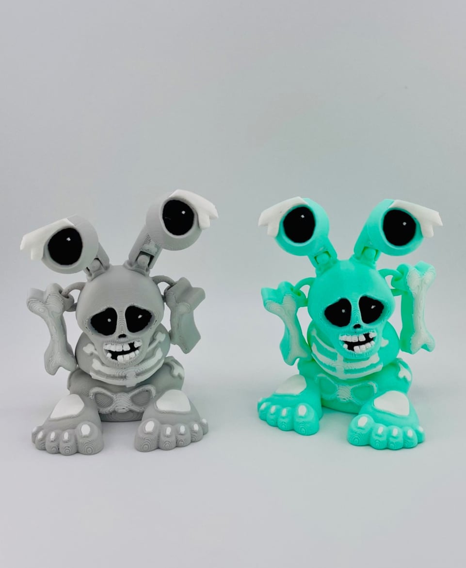 My Dream Monster -Skeleton Missing Teeth 3d model