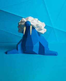 Walrein Low Poly Pokemon 3d model