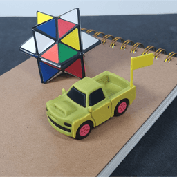 #3DTrenchy Print-in-Place Vehicle 3d model