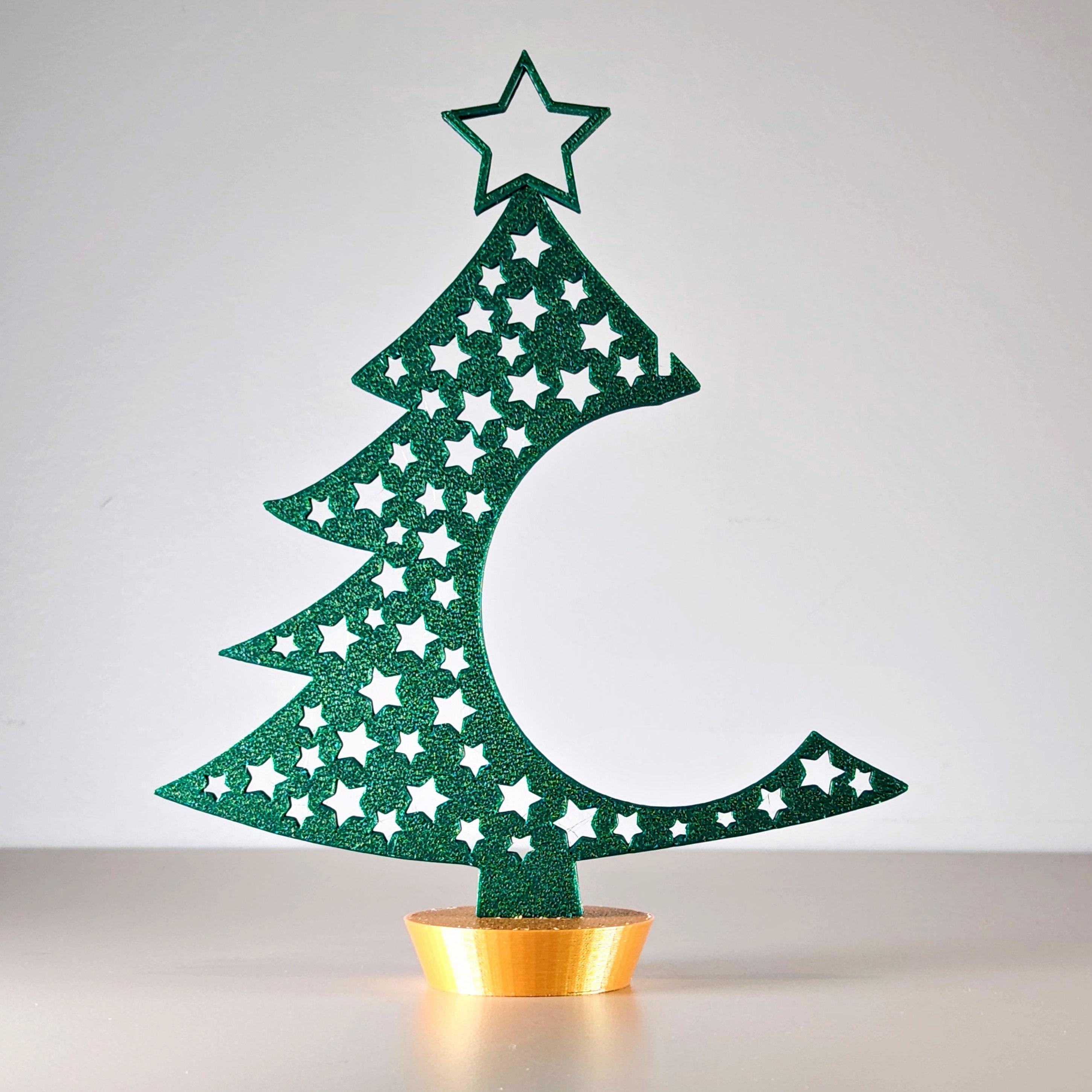 Starry Christmas Bauble Display Tree 3d model