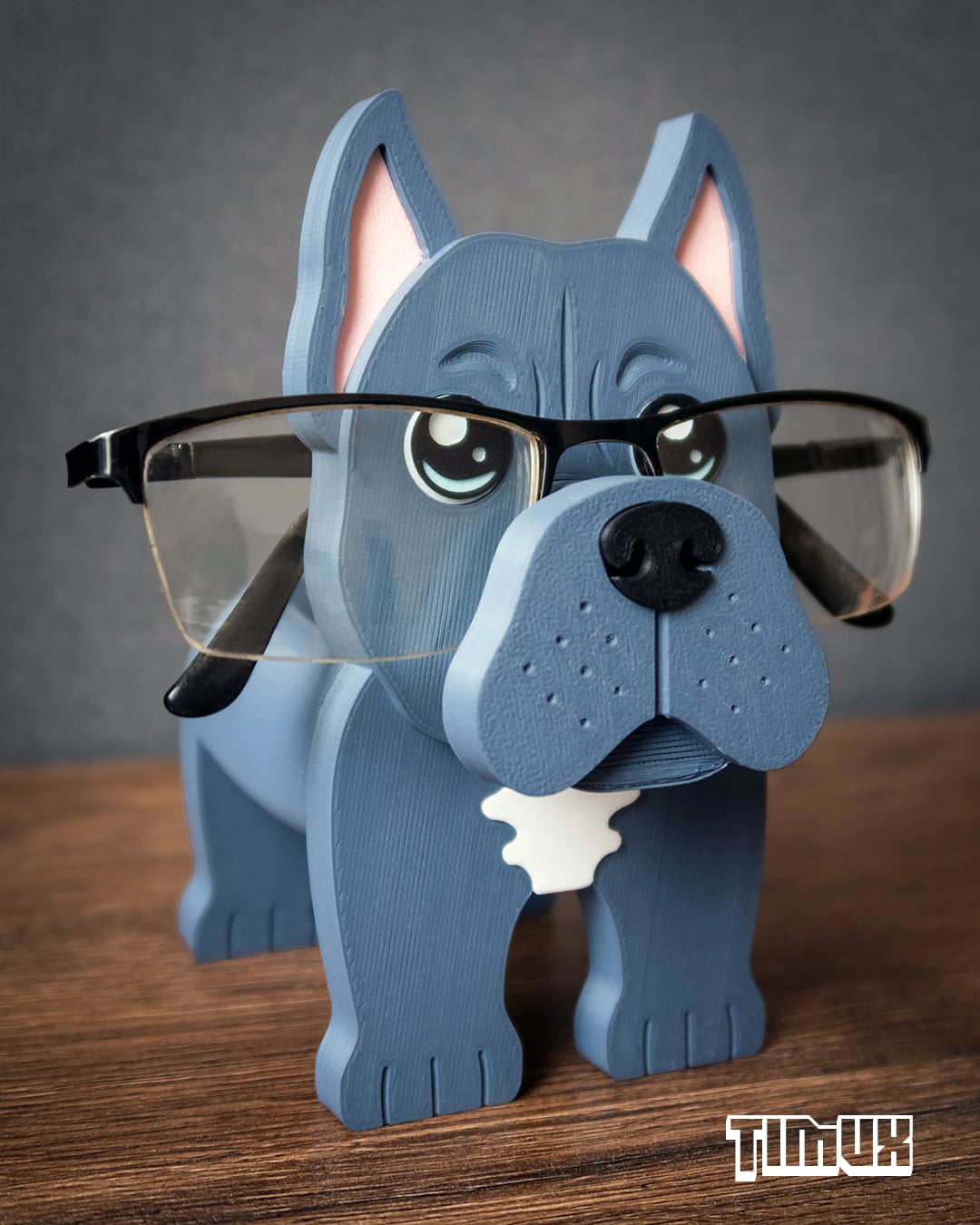 PITBULL GLASSES HOLDER 3d model