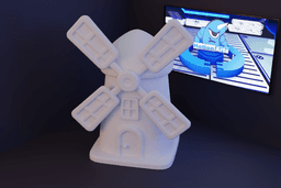 Moinho estilo Holandês.stl 3d model