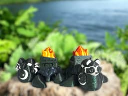 Dumpster Fire Turtle - Community Choice Model 3d model
