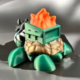 Dumpster Fire Turtle - Community Choice Model 3d model