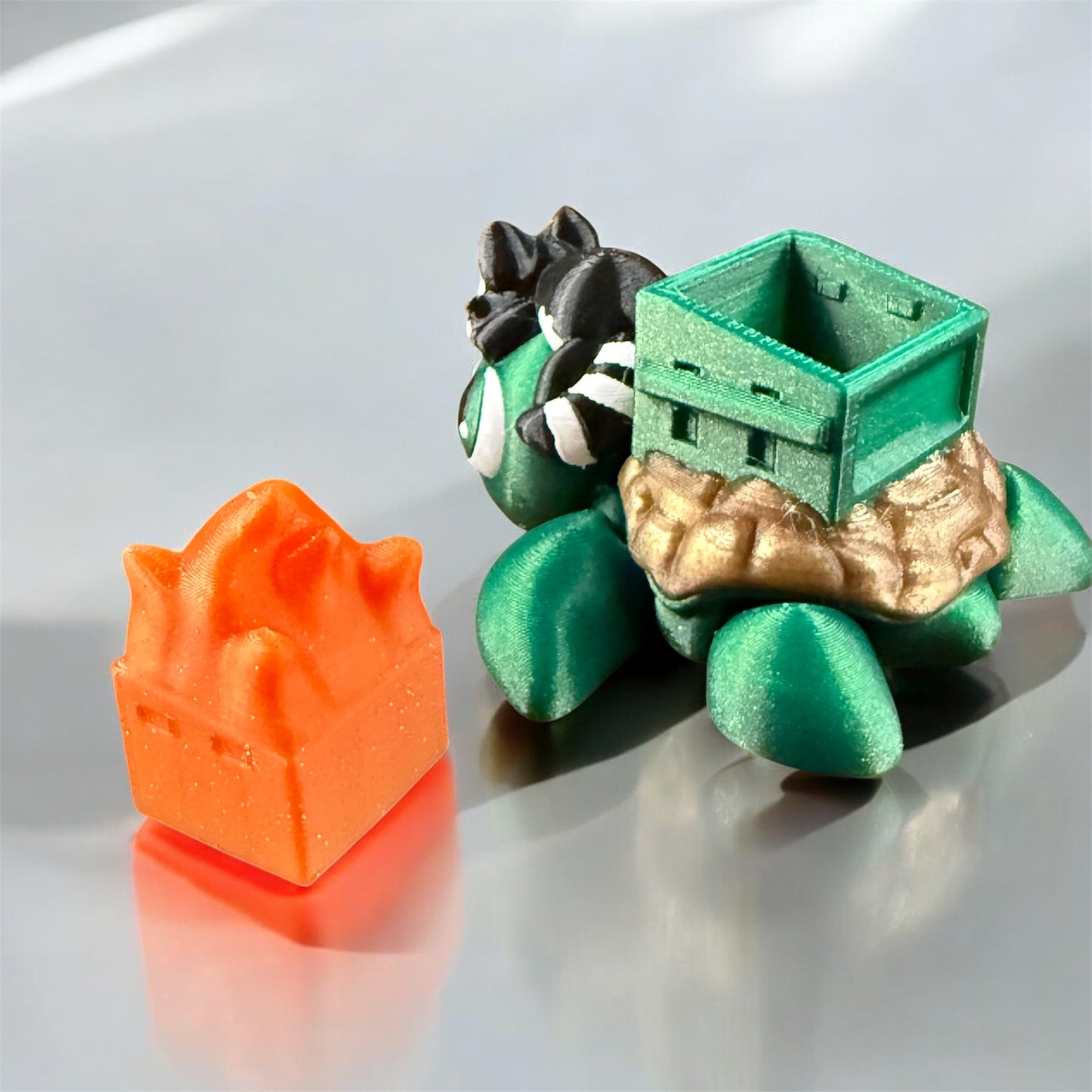 Dumpster Fire Turtle - Community Choice Model 3d model