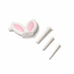 BUNNY EAR FLOWER POT PLUG / MODERN EASTER DECOR / CUTE EASTER EARS / SPRING DECOR 3d model