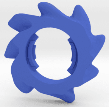 BEYBLADE CHAOS 0 | SONIC THE HEDGEHOG SERIES 3d model