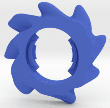 BEYBLADE CHAOS 0 | SONIC THE HEDGEHOG SERIES 3d model