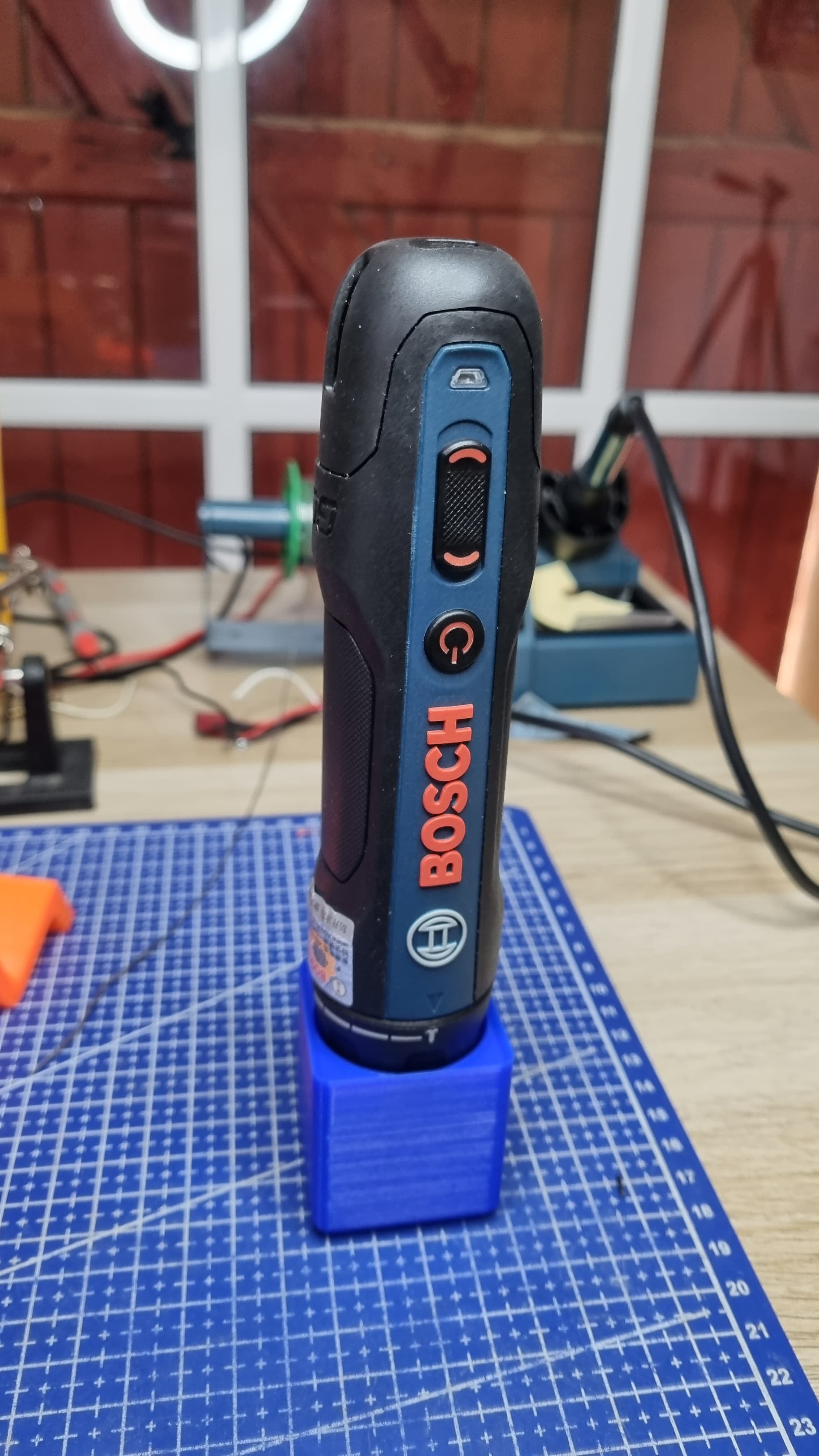 Gridfinity 1x1 for Bosch GO2 screw driver 3d model