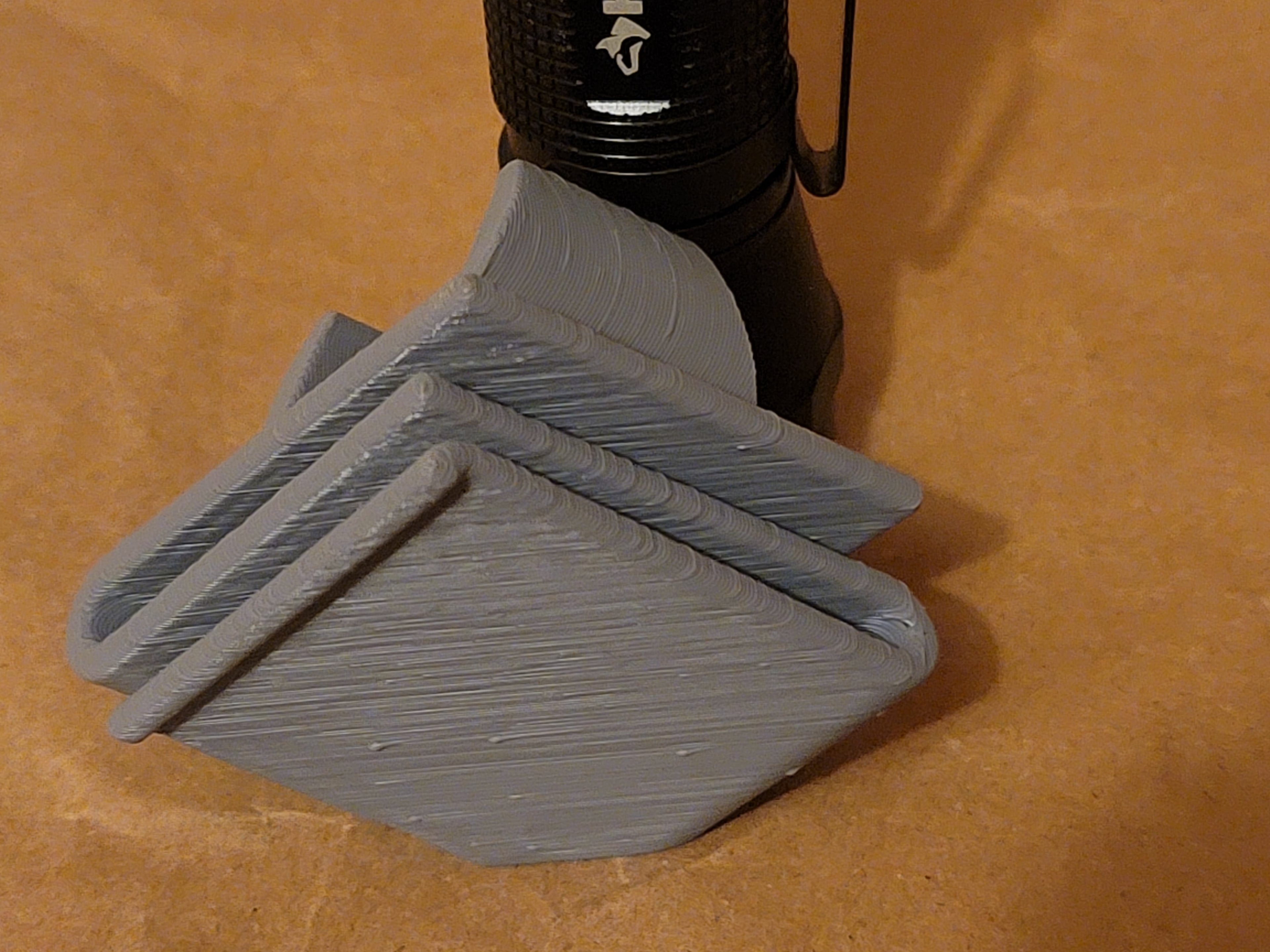 Flashlight Belt Clip 3d model