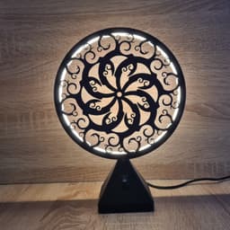 LED Ring Lamp 3d model