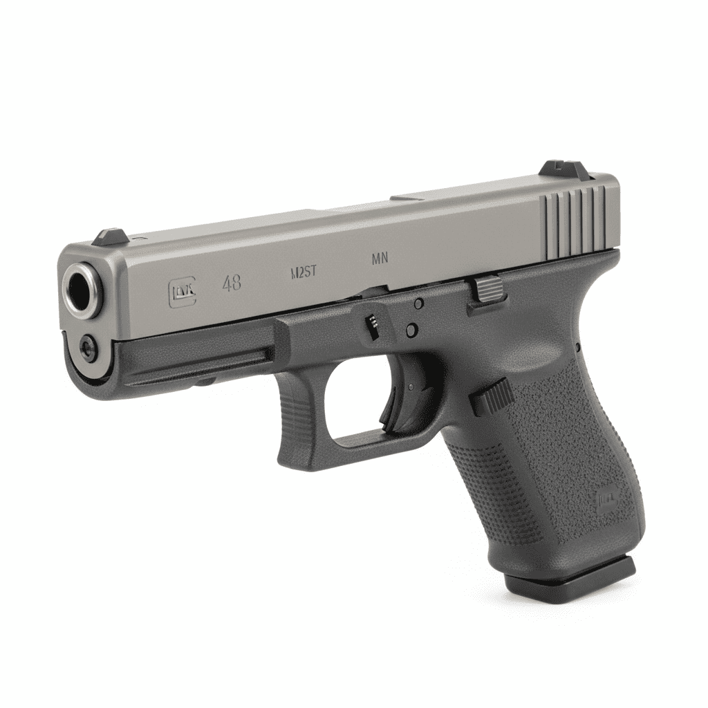 Handguns : Glock 48 Slim Carry Pistol 3d model