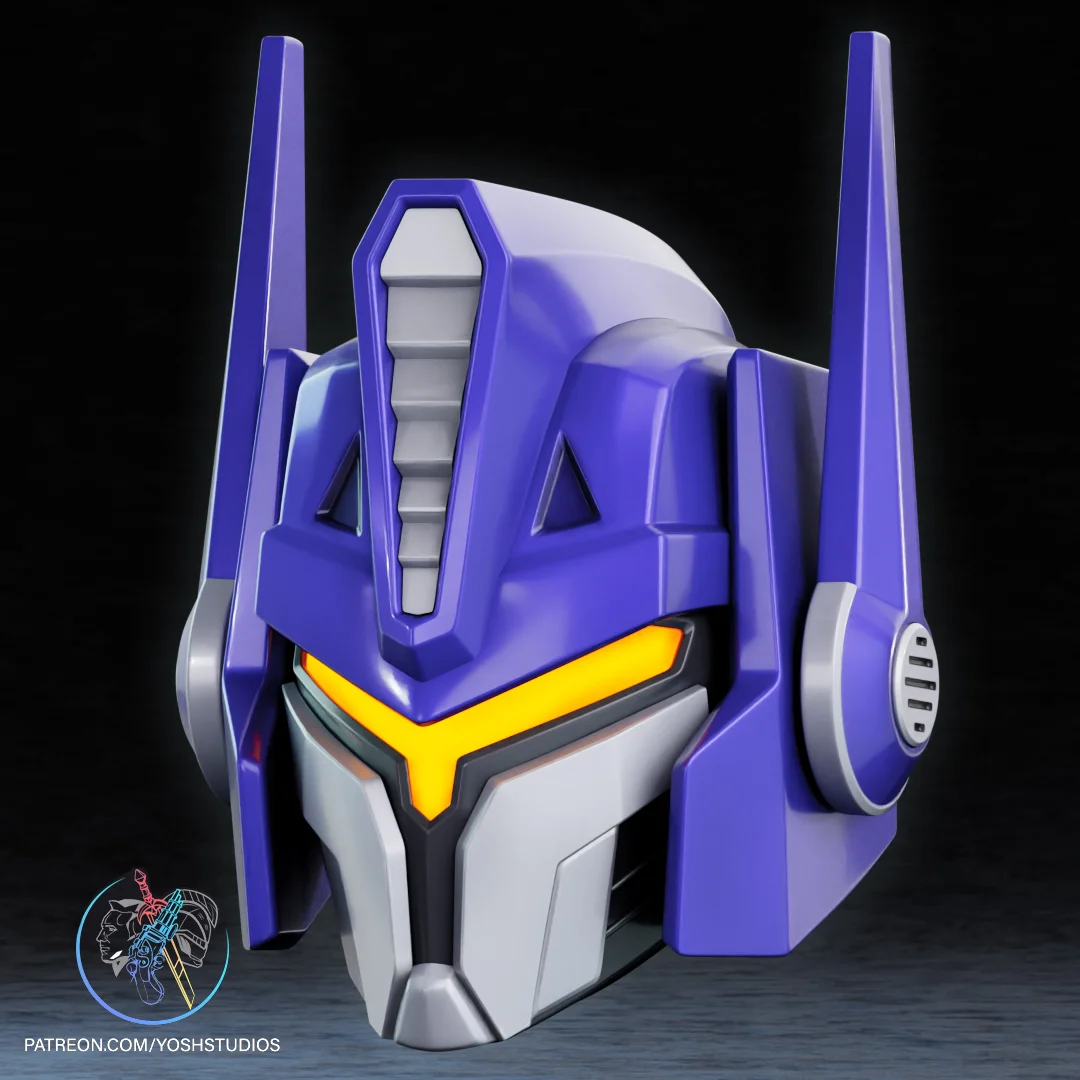 Optimus Reinhardt Helmet 3D Printer STL File 3d model