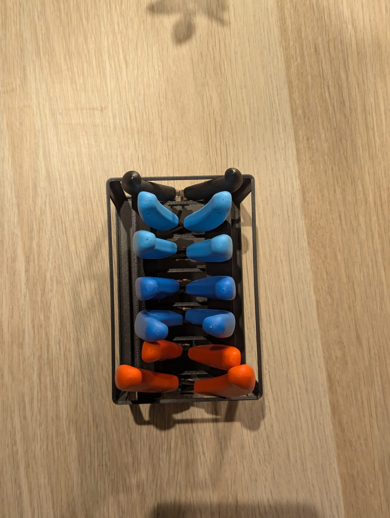 Gridfinity Plier Stand - Used an infill modifier (60%) for the top section as it's in tension. - 3d model