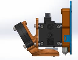 Hemera 5015 Part Cooling Fan Duct Rev 8.2.stl 3d model