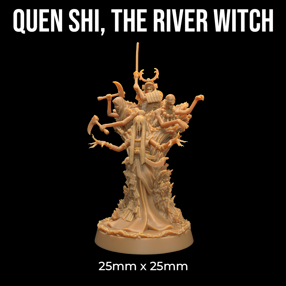 Quen Shi, The River Witch 3d model