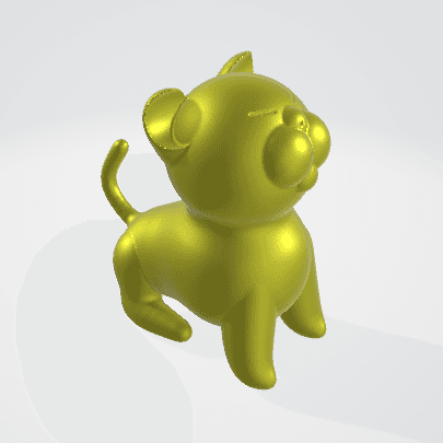 Cat 3d model