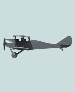 1:144 Ansaldo S.V.A. 9 3d model
