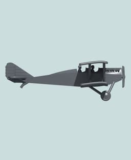 1:144 Ansaldo S.V.A. 9 3d model