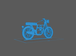 Honda - SL350 Wall Art 3d model