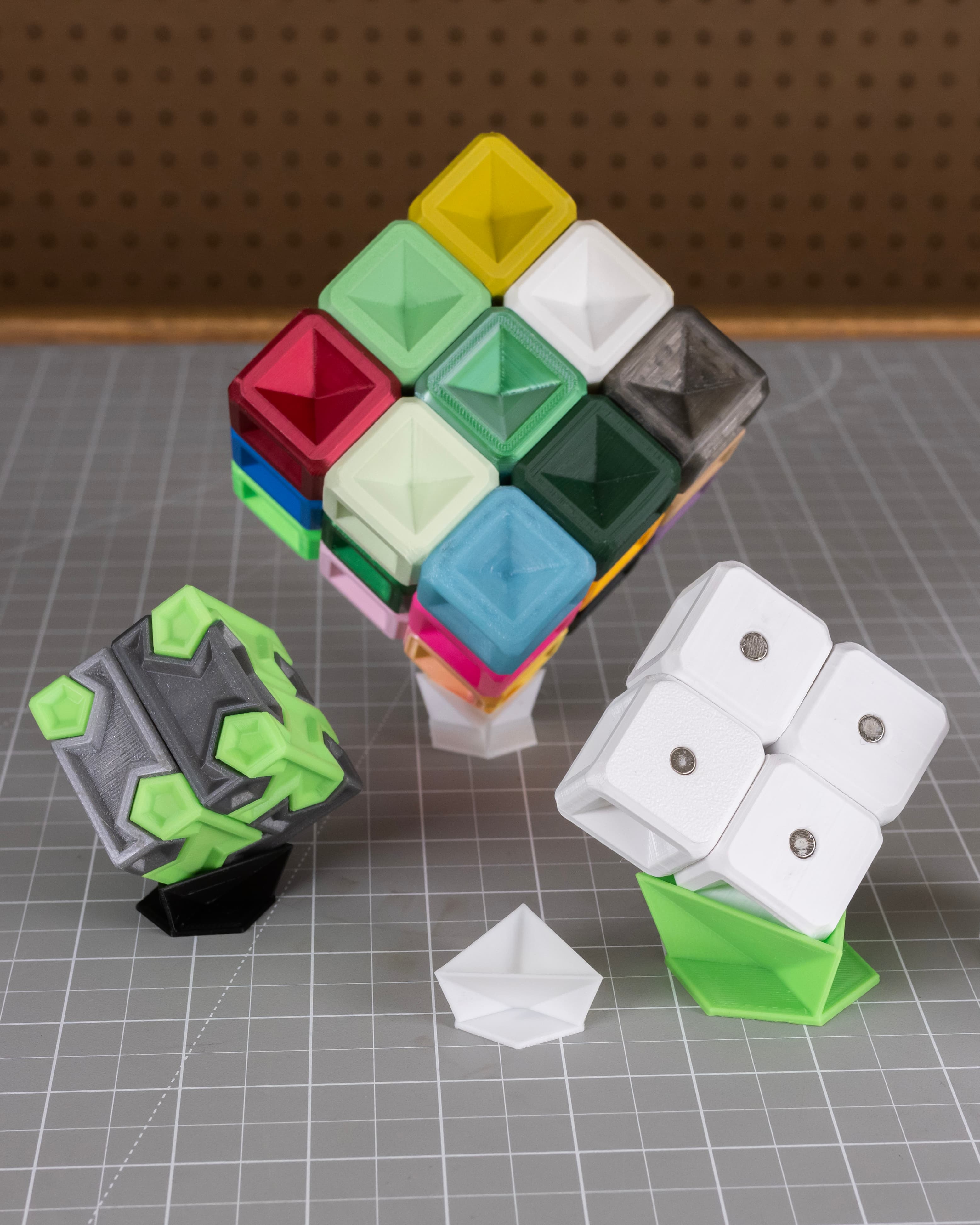 Cube Stands 3d model