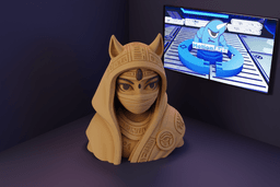 Gata Egípcia.stl 3d model