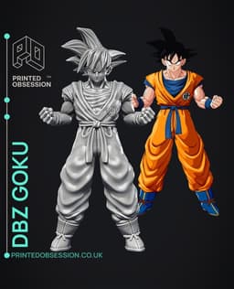 Goku - Dragon Ball Z - Fan Art 3d model