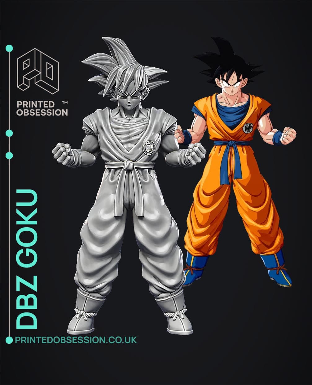 Goku - Dragon Ball Z - Fan Art 3d model