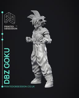 Goku - Dragon Ball Z - Fan Art 3d model