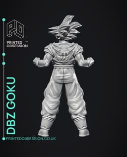 Goku - Dragon Ball Z - Fan Art 3d model