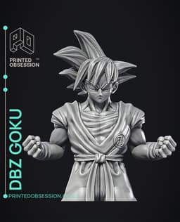 Goku - Dragon Ball Z - Fan Art 3d model