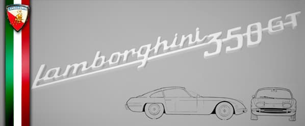 Lamborghini 350GT Emblem 3d model
