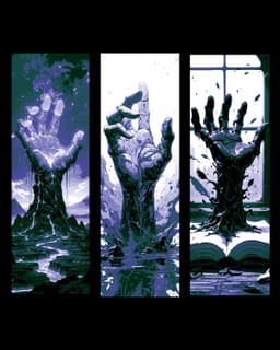 Creation and the hand of humanity - Set of Bookmarks 3d model
