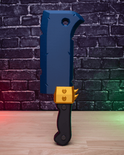 Butcher's Cleaver - Axe Kit (No AMS, No Support, No Glue) 3d model