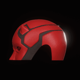 Daredevil Helmet 3d model