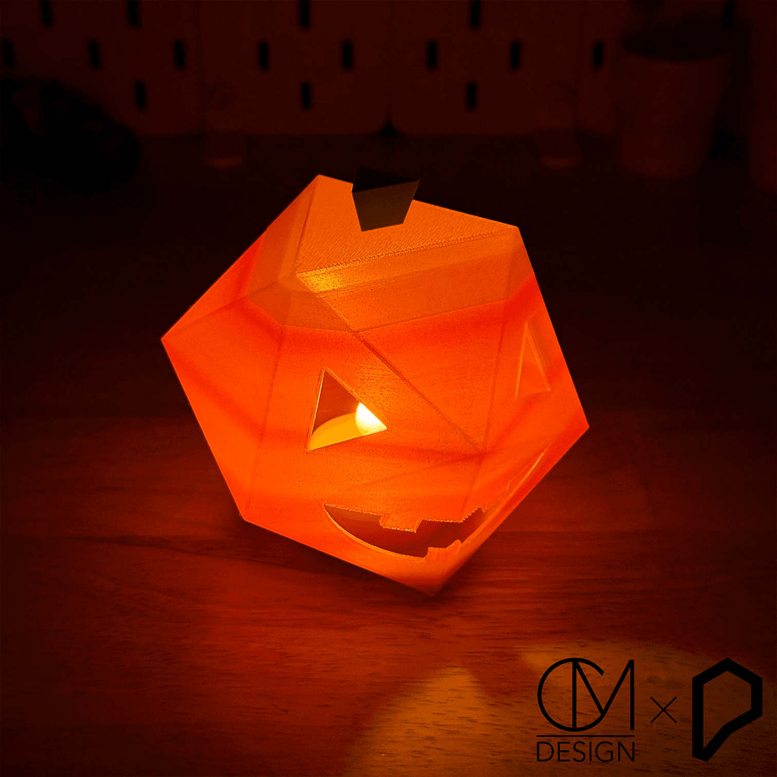 Icosa Jack-o-lantern 3d model
