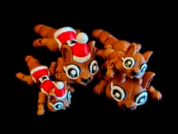 Chipmunk and Christmas Chipmunk *Personal Use* 3d model