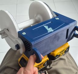 Beaver Winch - Battery Capstan + Drum Winch 3d model