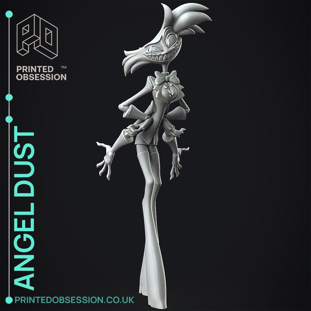 Angel Dust - Hazbin Hotel - Fan Art 3d model