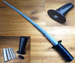 Collapsing Katana 3d model