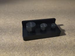 Harbor Freight Square Socket Caps Holder.stl 3d model