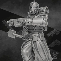 2nd Death Division Commander 3d model