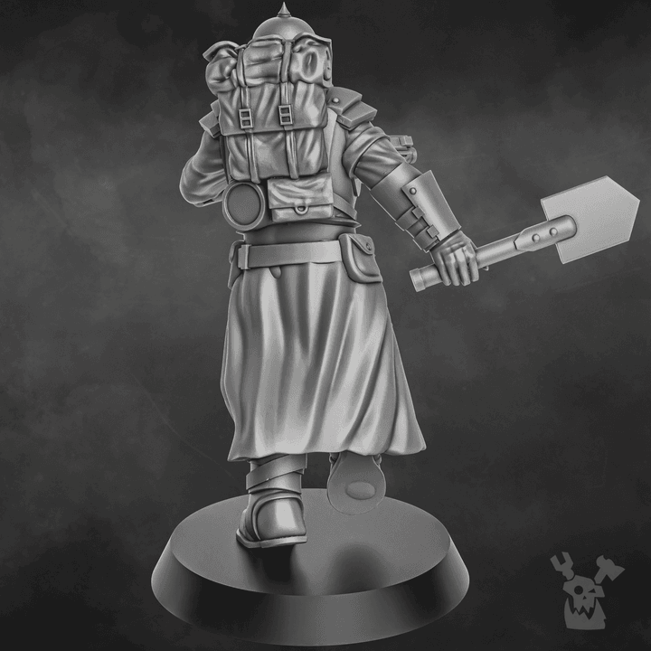 2nd Death Division Commander 3d model